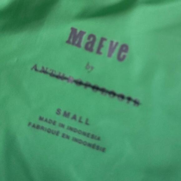 Anthropologie Maeve Seahorse Swim Bottom Green Small - Picture 5 of 5